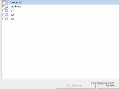 ייבוא נתונים אל מסד נתונים SQL Server