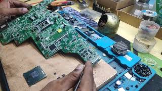 HP 2000 NO POWER - #multiple #Shorting on #Motherboard #hp2000