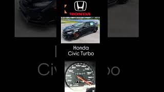 Honda Civic Turbo Top Speed Test! #autobahnpov #carsounds #nospeedlimit #nospeedlimit #supercars