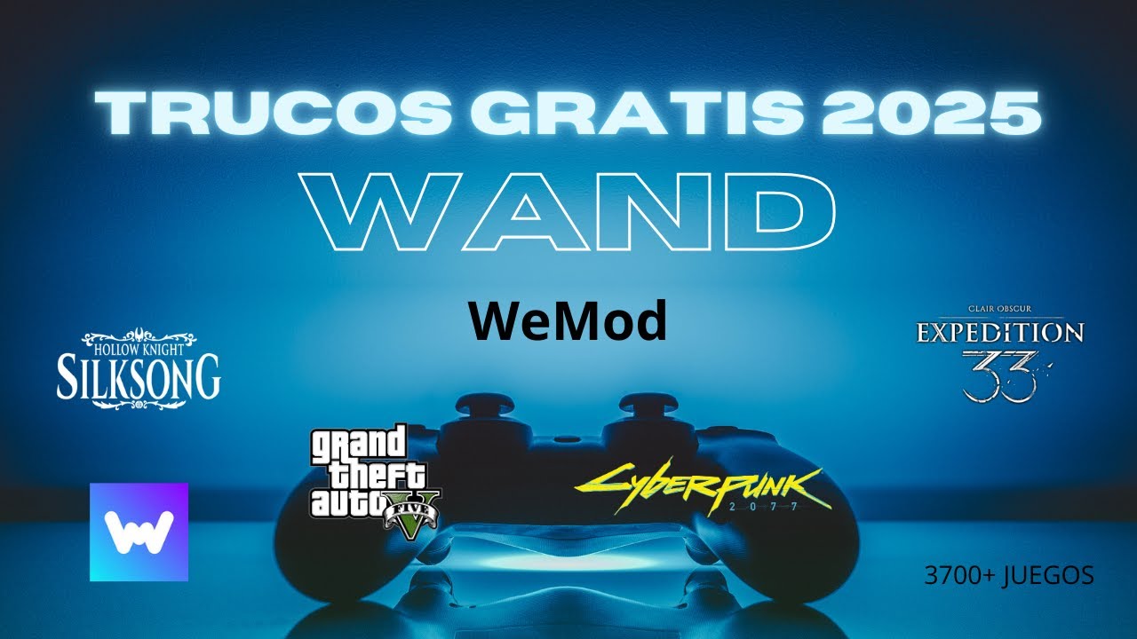 🤯 TRUCOS GRATIS 2025 con WAND (WeMod) - Tutorial FÁCIL y COMPLETO 💥