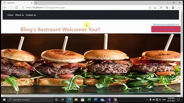 fast food digital store webapp by asp.net