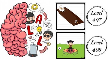 Brain Test All Star : Level 407 , 408 – How to Solve? (Walkthrough)