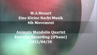 20110428 Eine Kleine Nacht Musik 4th Mov.