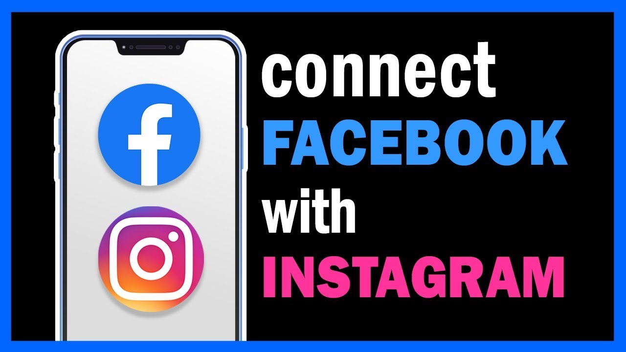 how to connect facebook to instagram - YouTube
