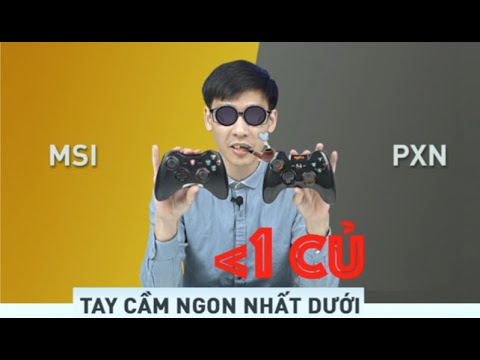 Tay cầm chơi game không dây tốt nhất dưới 1 triệu: MSI GC30 hay PXN 9613 | An Phat PC