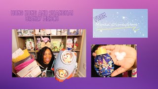 Disney Hong Kong and Disney Shanghai Merch from Minkas Disney Store