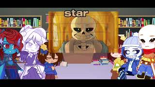 Undertale reacts to Stronger than you - Chara (Gacha) 2x