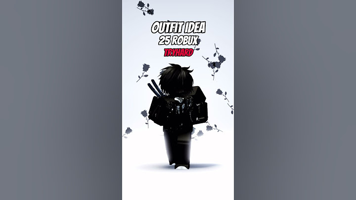 25 robux TRYHARD idea #roblox #robloxanime #robloxoutfit