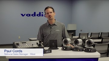Vaddio Live Video Promotion | RoboSHOT PTZ Cameras and ProductionVIEW Camera Control System
