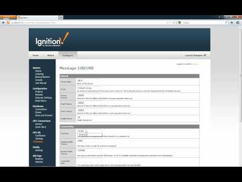 Ignition Configuration: Device Connections