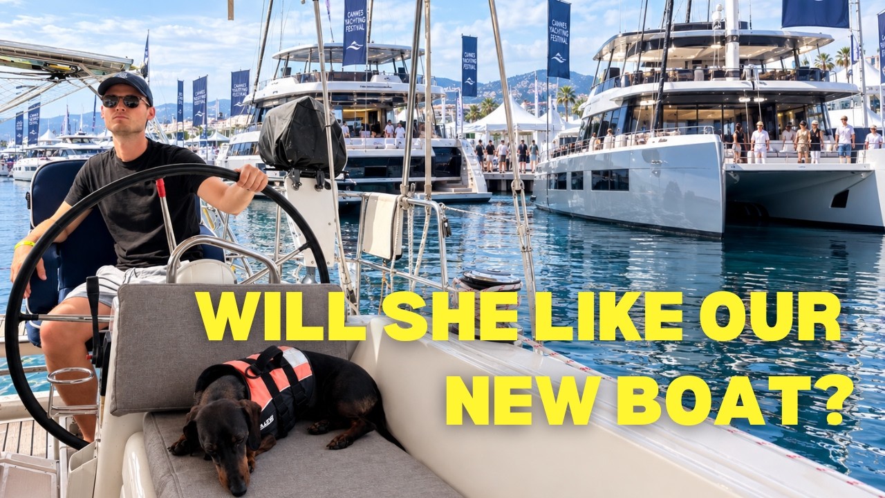 ⁣Introducing Our Dachshund to Our New Yacht (Her Reaction is Priceless)