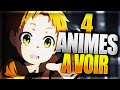 4 animes a voir de suite  ils sont incroyables