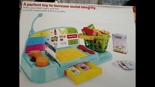 Cash Machine Fisher Price  Cashier || My Cash Register Machine unboxing || Little Cashier || screenshot 5