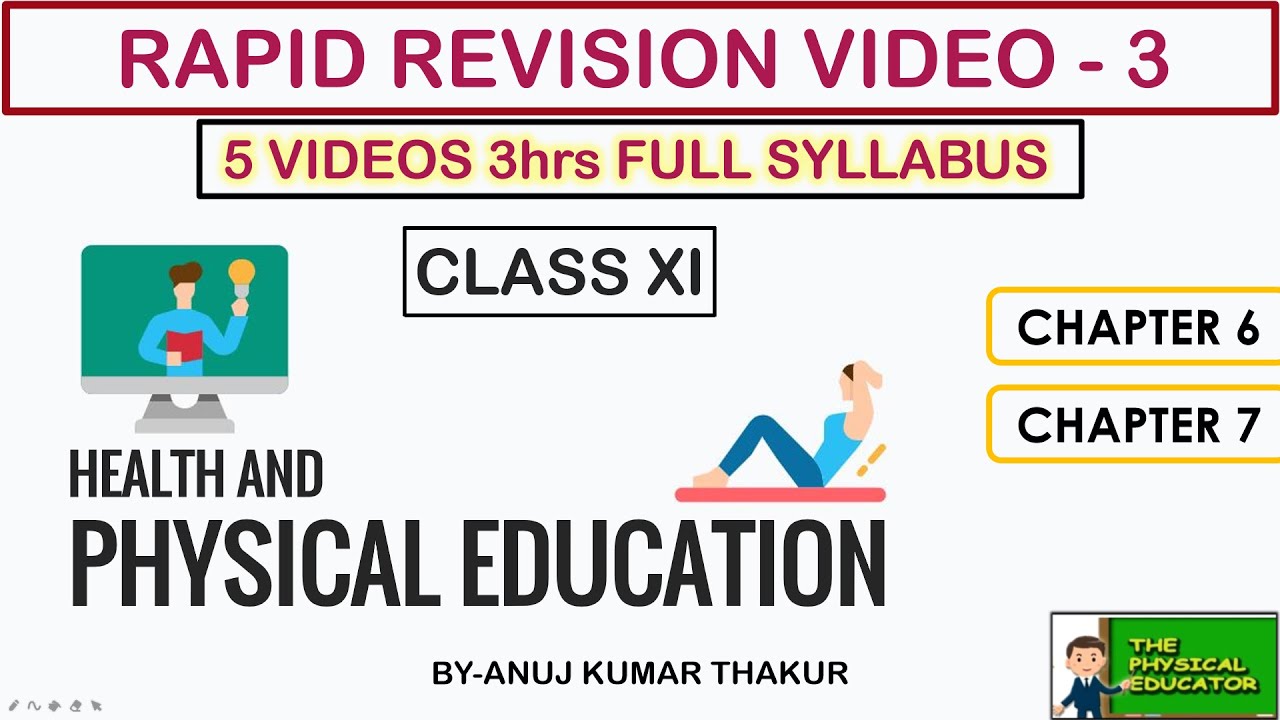 Class 11 Physical Education I Revision Video 3 I Full Syllabus