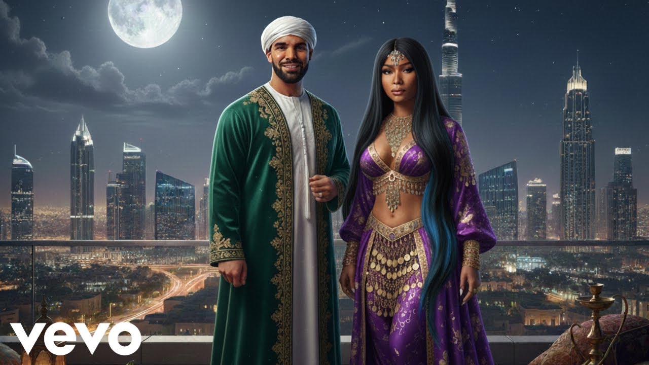 Nicki Minaj × Drake – DESERT ECHO (Official Lyric Video)