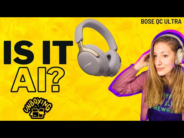 Unboxing Bose QuietComfort / QC Ultra. Is Active Noise