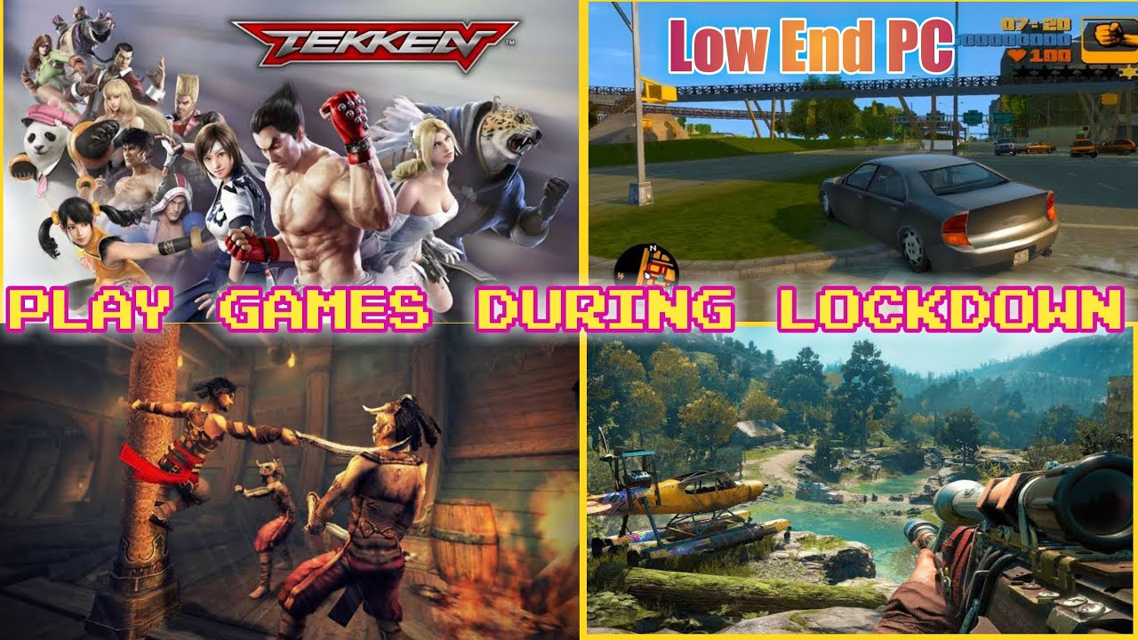 Top 10 Games You Should Play During Lockdown || For Low Spec Gamer
