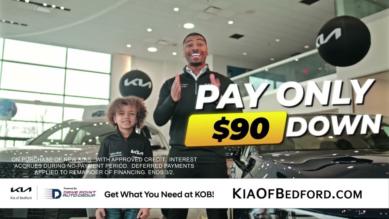 Shop the Auto Show with Ohio’s #1 Kia Dealer | $90 Down or No Payments for 90 Days at Kia of Bedford