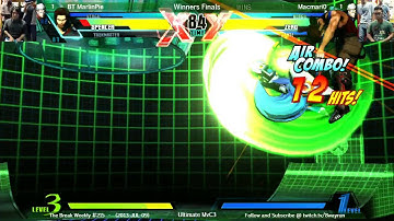 The Break #215   UMvC3 WF   BT MarlinPie VS Macmari0