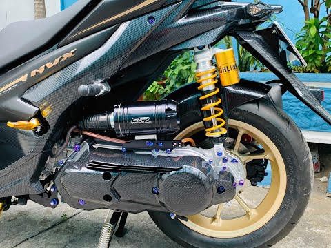Video Phuộc sau Ohlins chính hãng Yamaha NVX 2021, Phuộc... - youtube