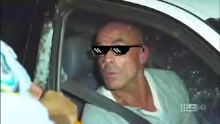 Aussie Legend blows 0.0 with Bourbon in the car