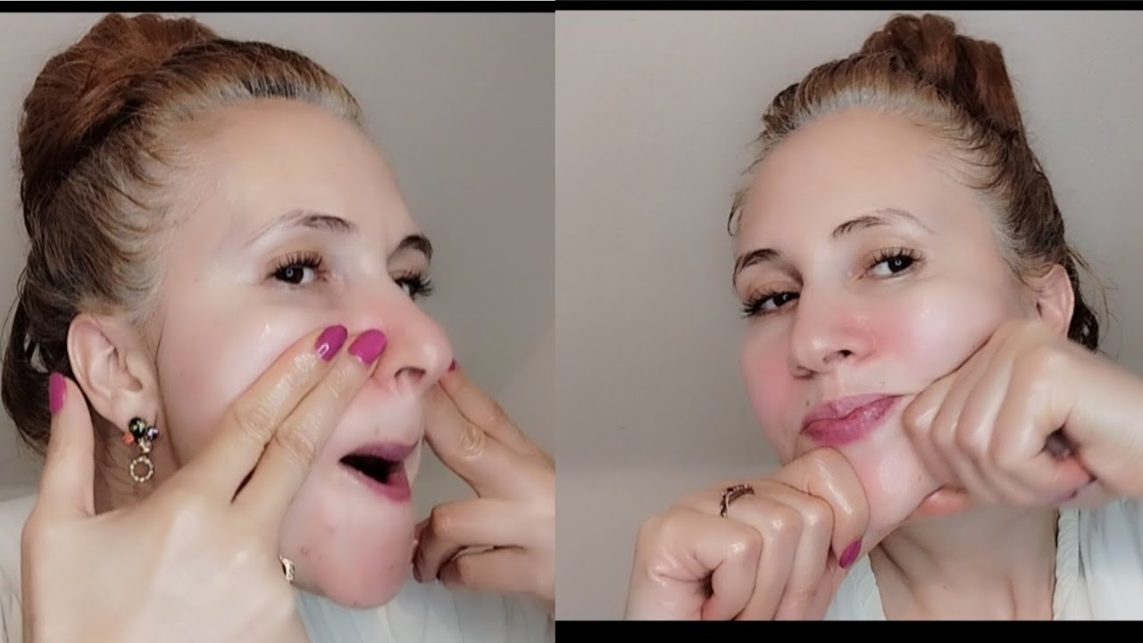 مساج كامل للوجه لو عندك تجاعيد أو تجاعيد بسبب الحركات التعبيرية♥️♥️♥️