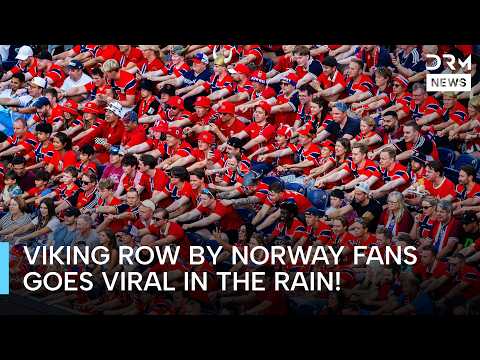 Norway Fans IGNITE the Viral “Viking Row” in Heavy Rain Before Senegal Clash | World Cup 2026 | AD1Z