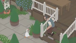 Drop a Bucket on the Burly Mans Head | Untitled Goose Game