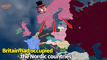 What if Britain had occupied the Nordic Countries-HOI4 Timelapse