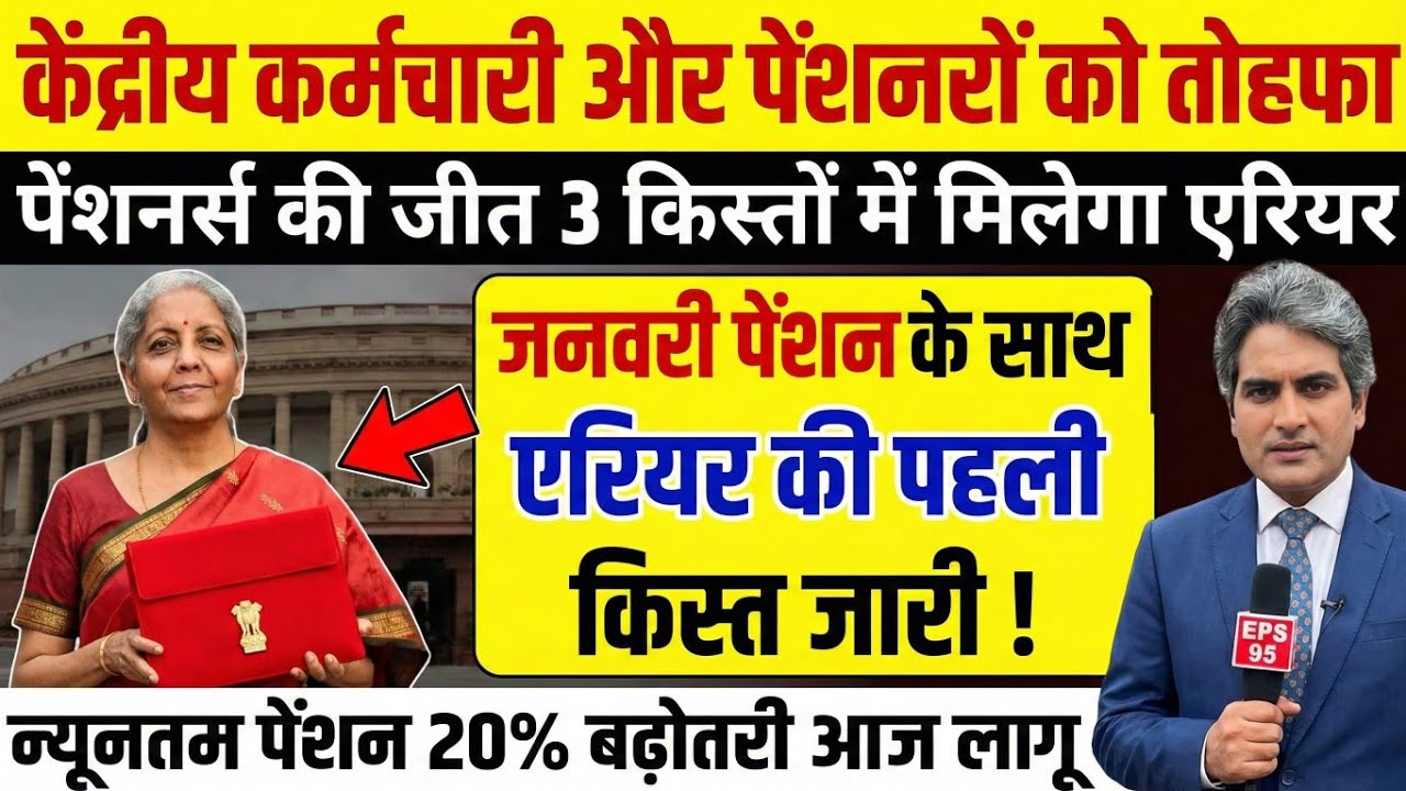 EPS 95 Pension Latest News 2026 | Pension Hike EPS 95 | NCP MP का बड़ा बयान