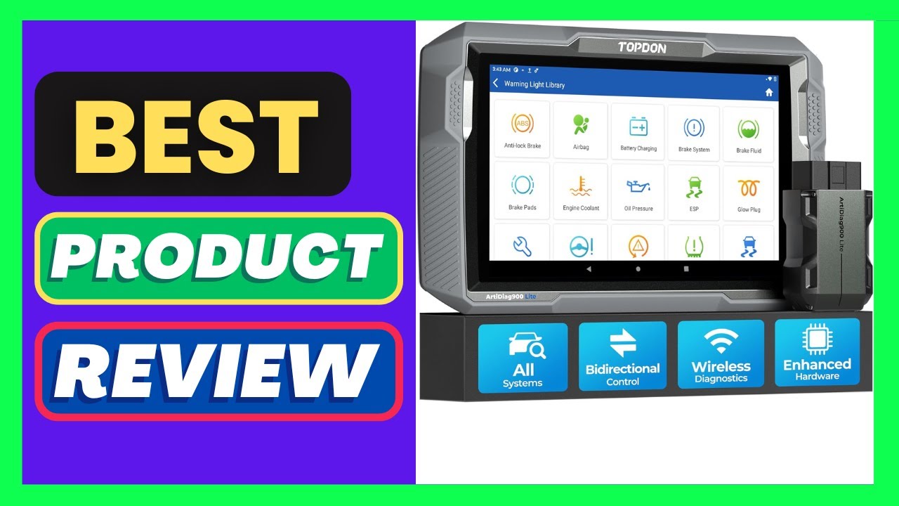 TOPDON Bidirectional Scan Tool, 2024 New ArtiDiag900 Lite