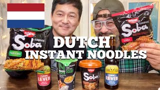 Japanese Guys Try Dutch Instant Noodles