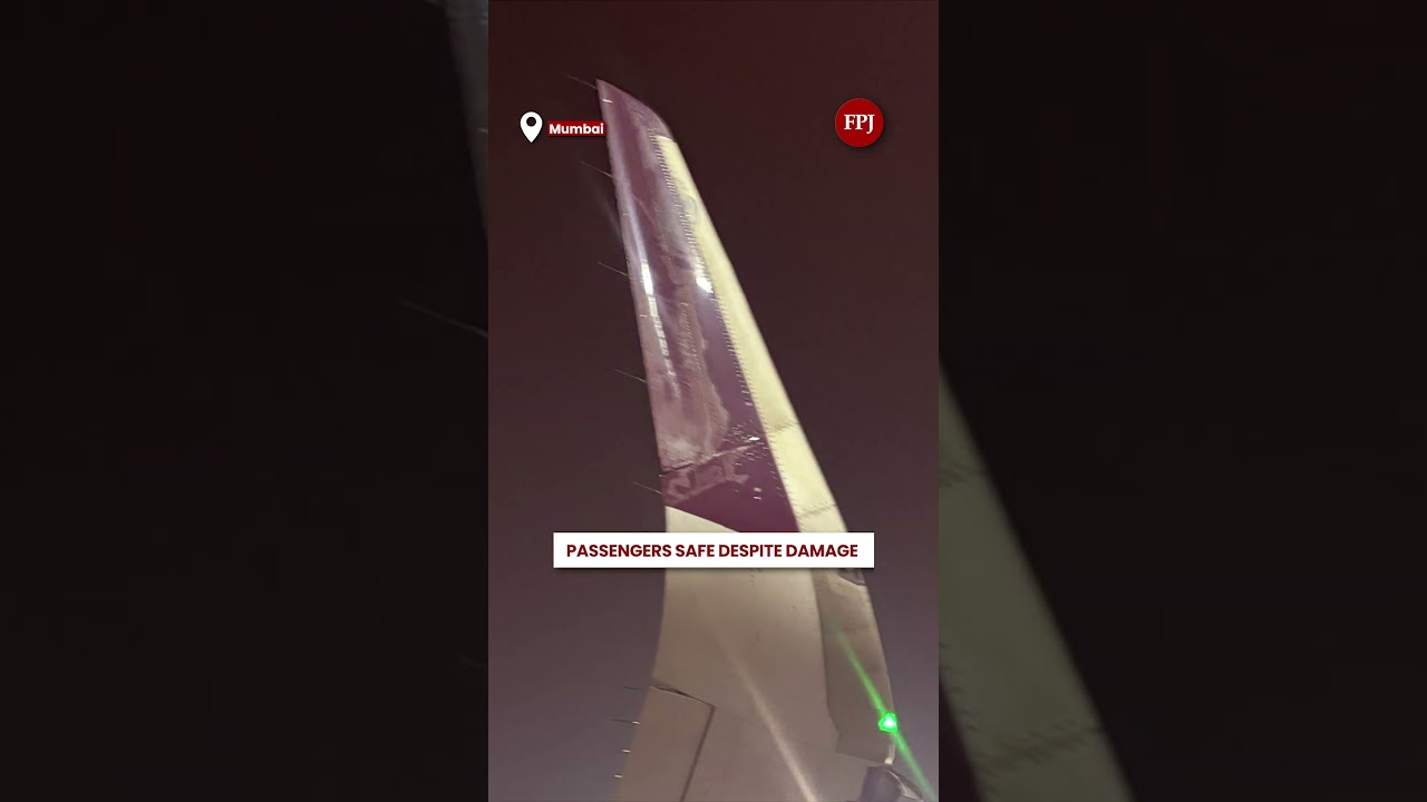 Mumbai Airport Scare:IndiGo Aircraft Wingtip Collides With Air India Plane At CSMIA,Passengers Safe