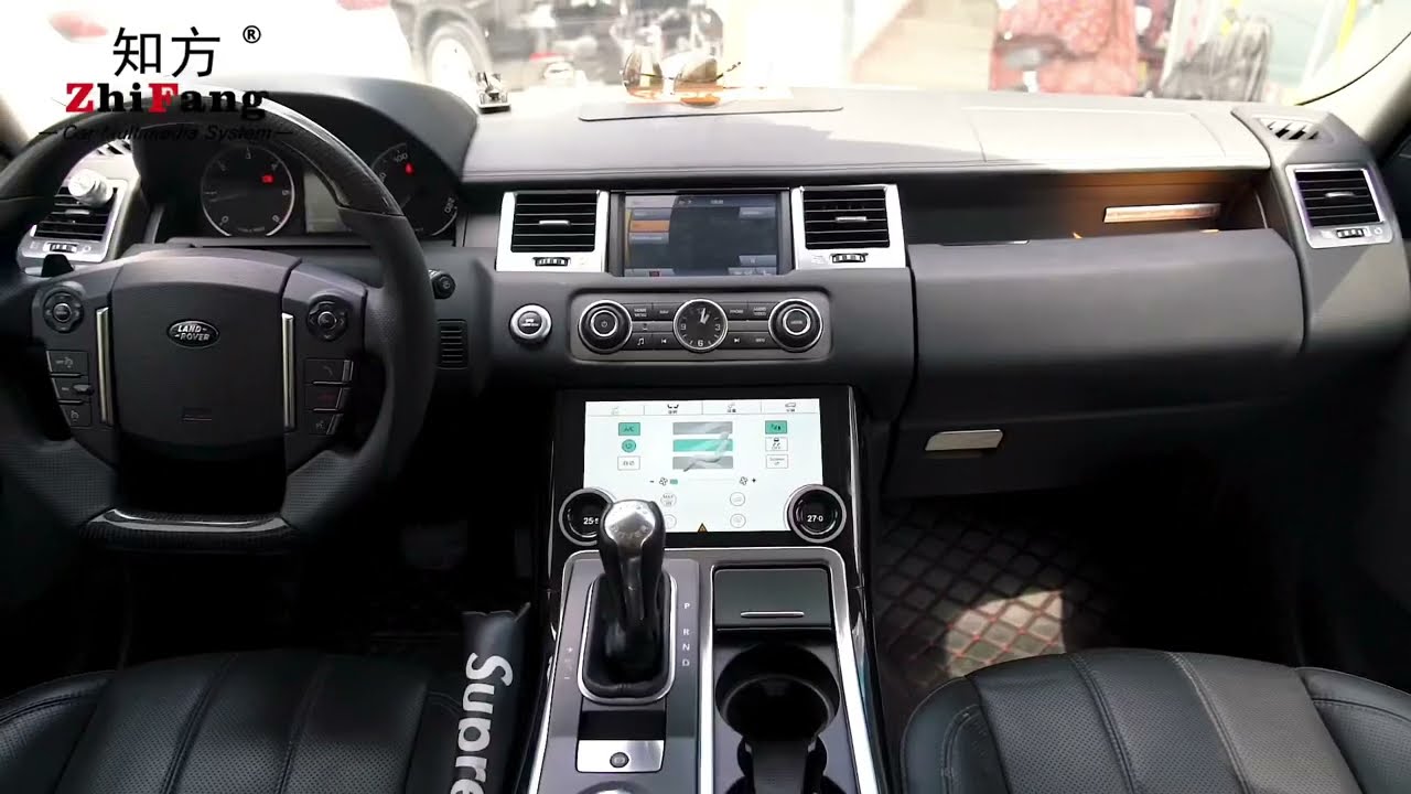 ZF-2012 Land Rover Range Rover Sport 2010-2013 Climate Control Panel upgrade LCD Screen 10inch