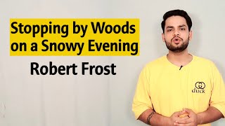Stopping By Woods On A Snowy Evening By Robert Frost In Hindi