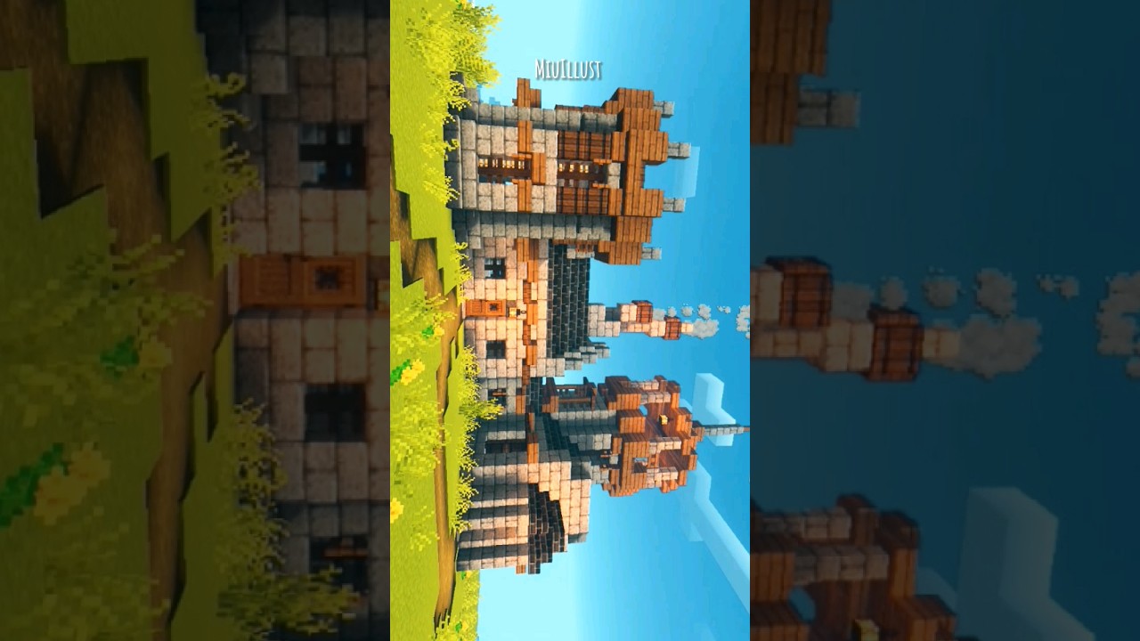 Minecraft Ideas : Medieval Castle 