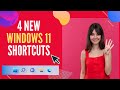 Windows 11: The Four New Keyboard Shortcuts You Must Know