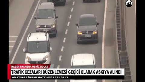 TRAFFIC FINES REGULATION TEMPORARILY SUSPENDED