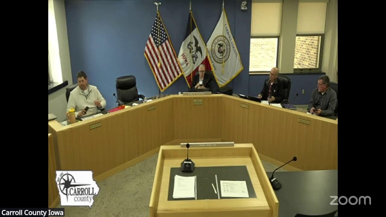 Carroll County Iowa Assessor Budget Review