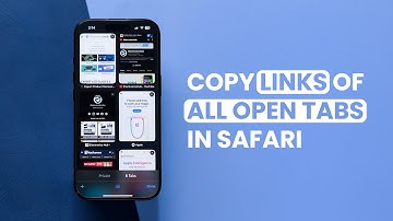 How to Copy Links of All Open Tabs from Safari on iPhone?