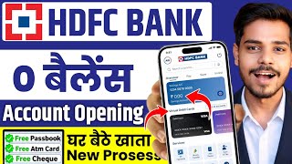 HDFC Bank Account Opening Online - 2026 | How to open HDFC Saving Account Online