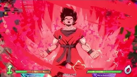 [dbfz] beerus/base goku lv1 reset (Real match)