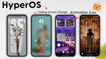 EXCLUSIVE! Xiaomi HyperOS 2 New Themes Loading With Animation Icons & Customisation New Changes 📈