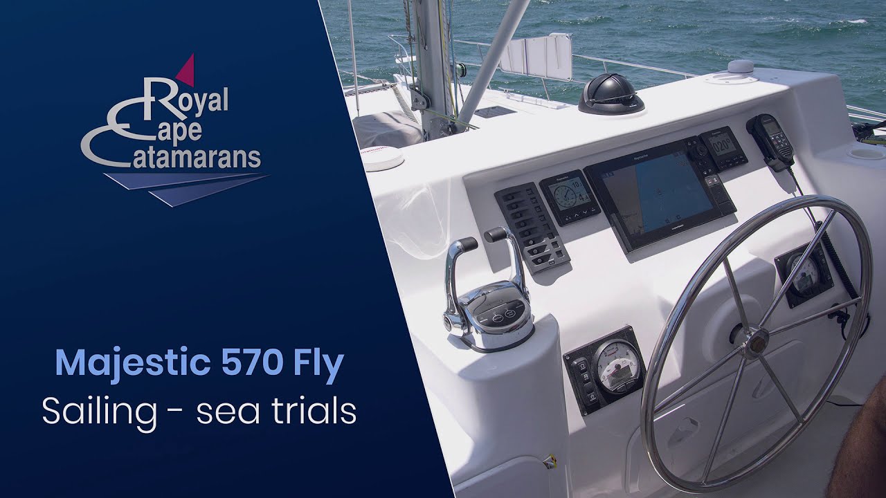 Majestic 570 Fly (Get Along) Sea Trials (sailing)