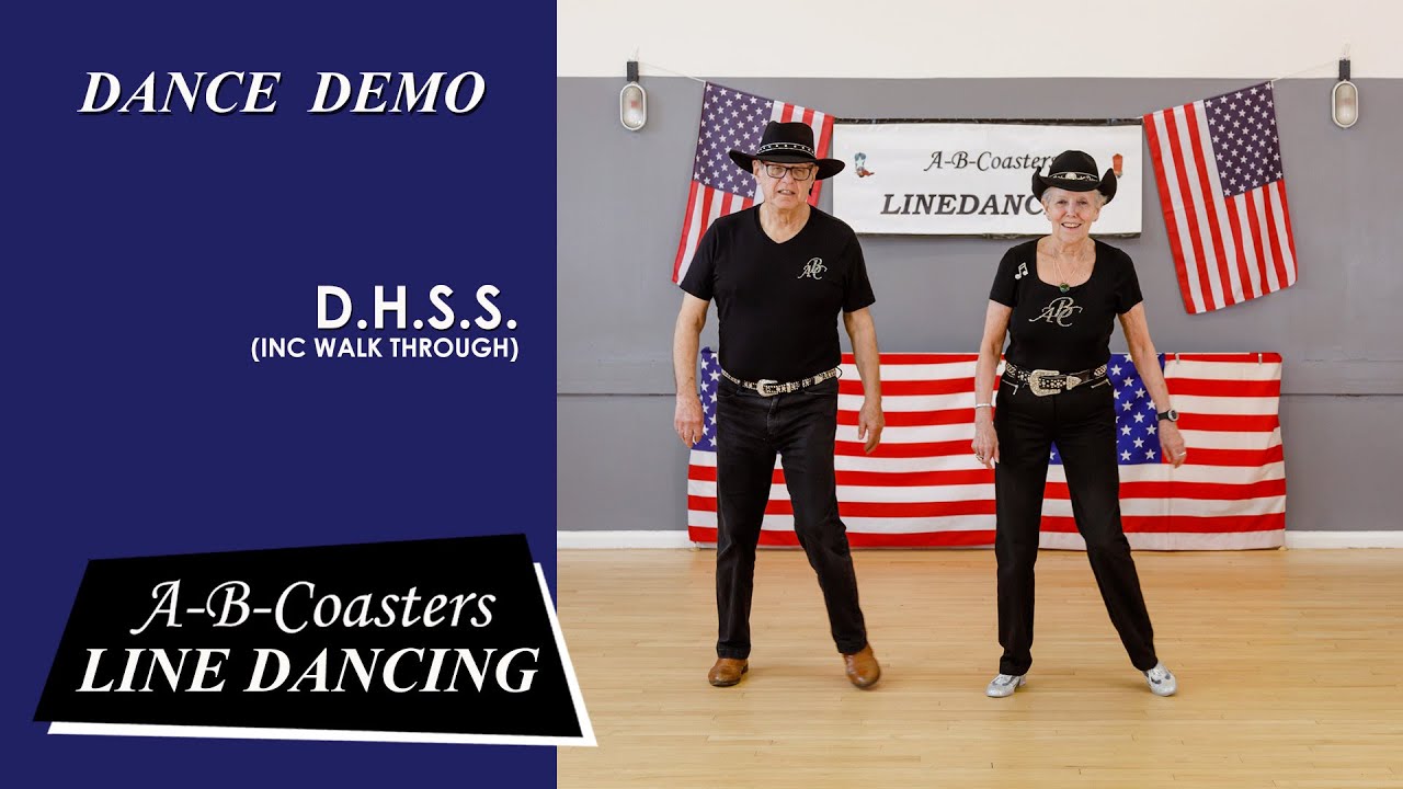 D.H.S.S. - Line Dance Demo & Walk Through