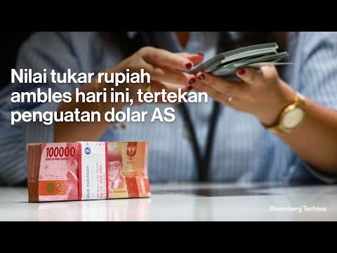 Nilai tukar rupiah hari ini, tertekan penguatan dolar AS