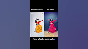 Chammak Challo (artist version)🤩. Original video by @rashi_agrwl_  #flipbook#sudipto_arts#chammak