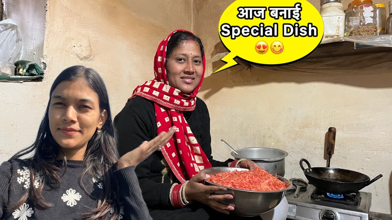 आज घर पर बना कुछ खास😋😍 | जवाई जी से करवाया कम😂😂 | Pahadi Lifestyle | Village Life | Vlog-406