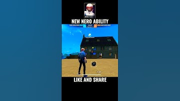 NEW CHARACTER - NERO ABILITY TEST AFTER OB51 (PART-7) || #shorts #ffmax #ff #new #nero #after #ob51