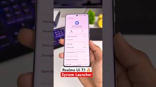 Realme Ui 7.1 System Launcher New Update Features 🔥